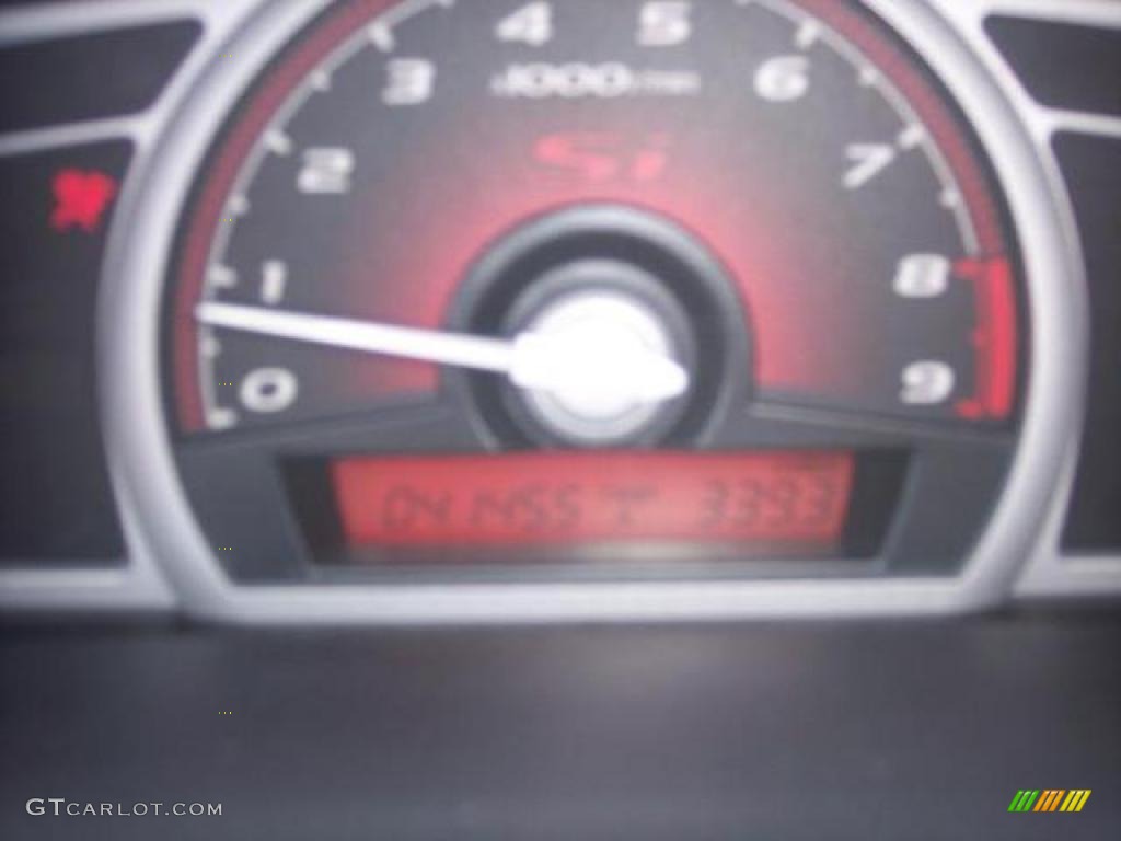 2006 Civic Si Coupe - Rallye Red / Black photo #16