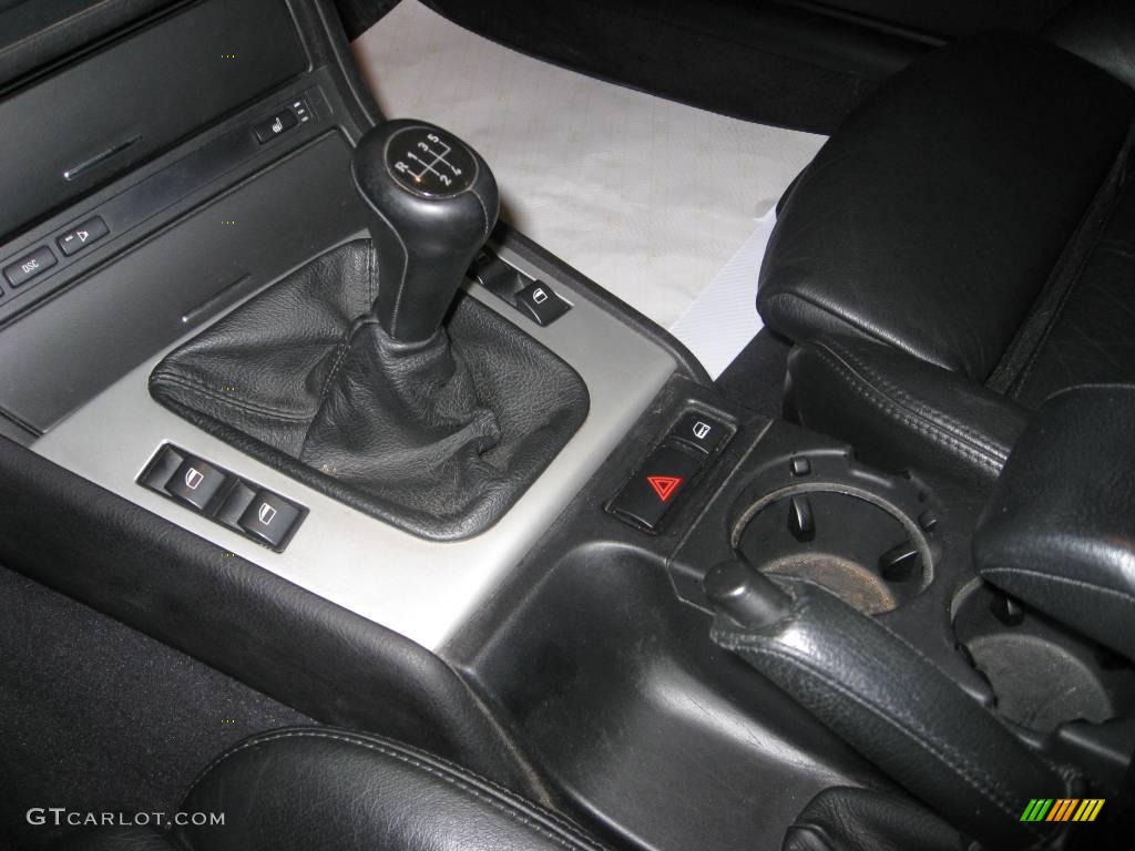 2002 3 Series 330i Coupe - Titanium Silver Metallic / Black photo #14