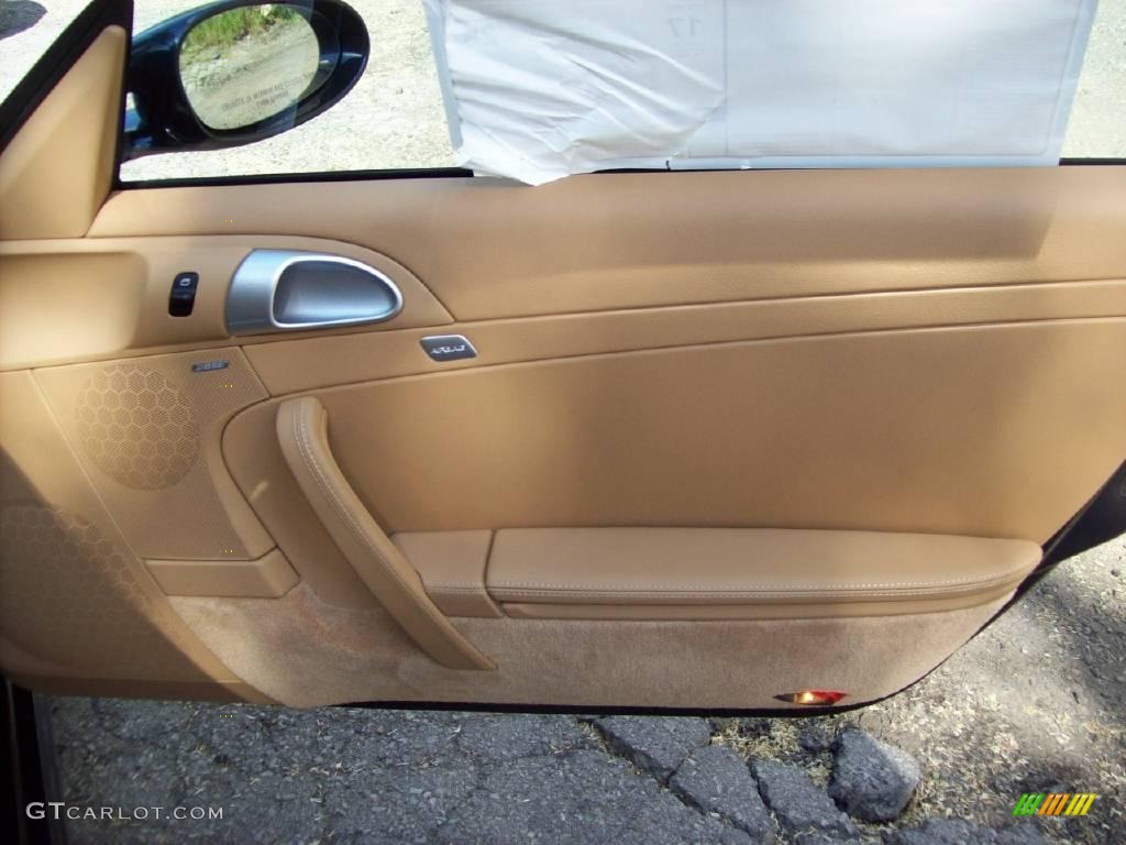 2008 911 Carrera S Coupe - Midnight Blue Metallic / Black/Sand Beige photo #15