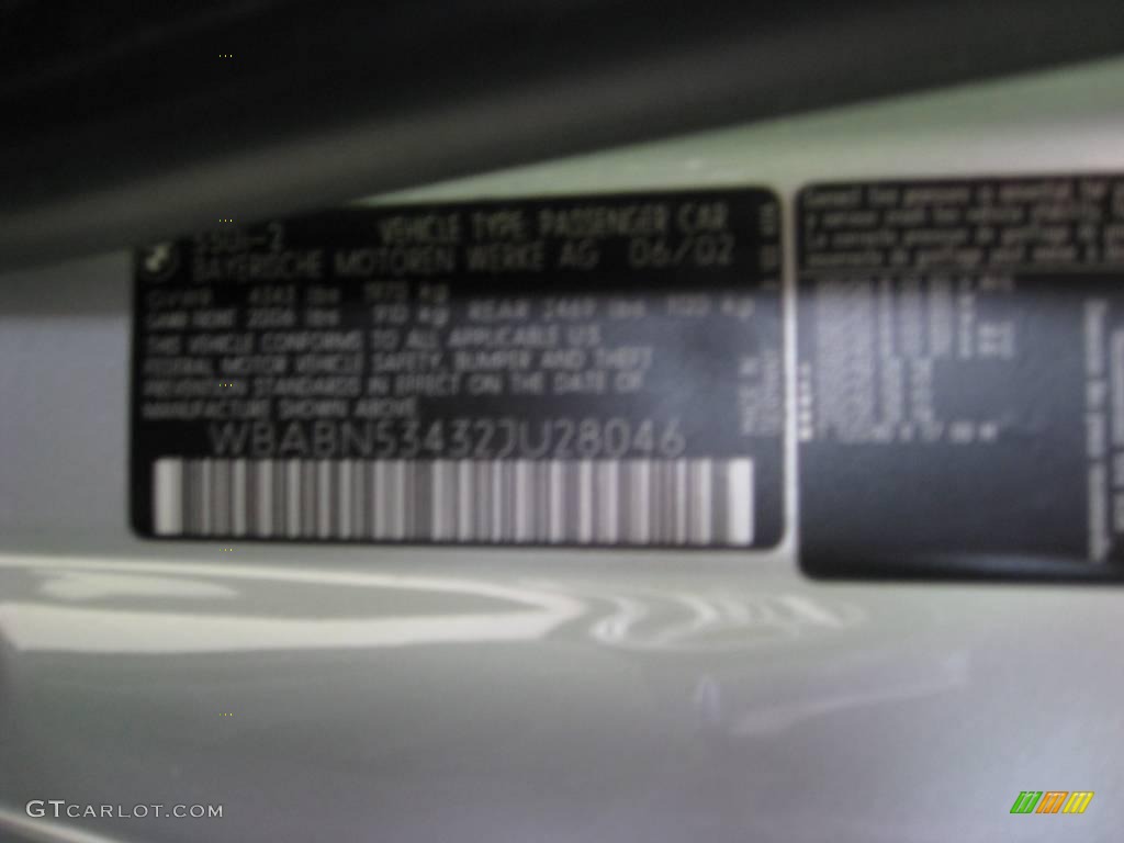 2002 3 Series 330i Coupe - Titanium Silver Metallic / Black photo #19