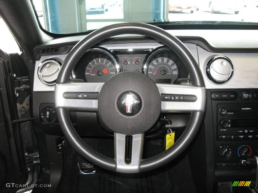 2007 Mustang GT Premium Coupe - Alloy Metallic / Dark Charcoal photo #24