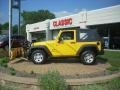 Detonator Yellow - Wrangler X 4x4 Photo No. 1