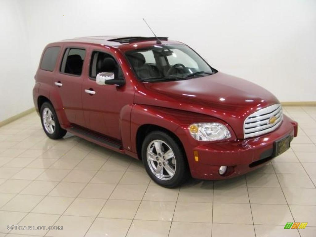 2009 HHR LT - Cardinal Red Metallic / Ebony photo #1