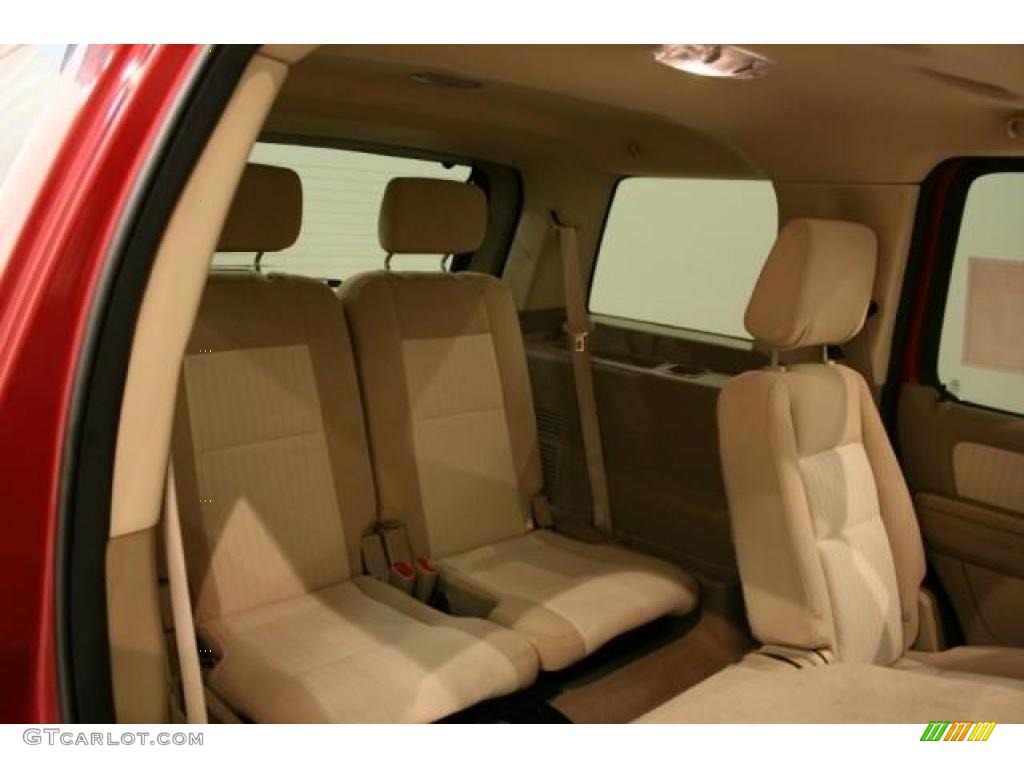 2008 Explorer XLT 4x4 - Redfire Metallic / Camel photo #17