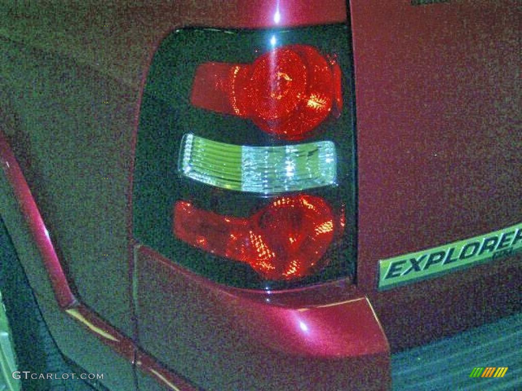 2008 Explorer XLT - Redfire Metallic / Black/Stone photo #11