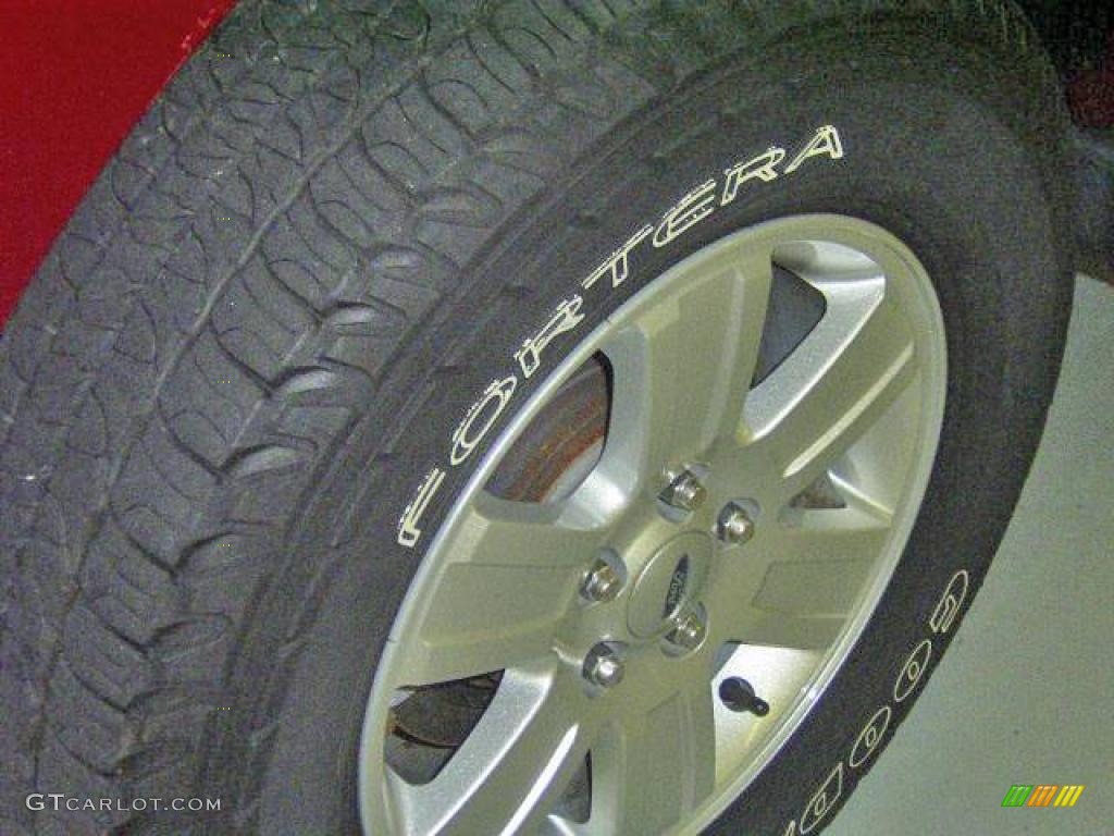2008 Explorer XLT - Redfire Metallic / Black/Stone photo #13