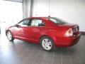 2008 Redfire Metallic Ford Fusion SEL V6  photo #22