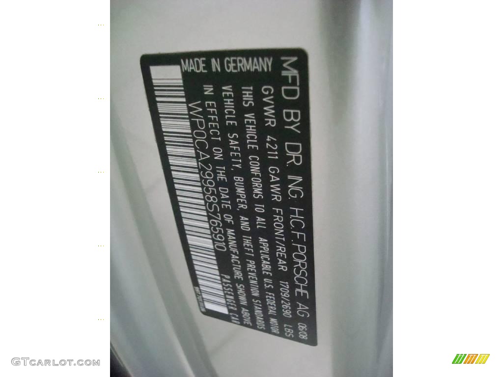 2008 911 Carrera Cabriolet - Arctic Silver Metallic / Black photo #19