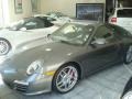 2009 Meteor Grey Metallic Porsche 911 Carrera 4S Coupe  photo #1