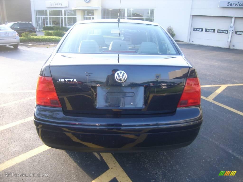 1999 Jetta GLS Sedan - Atlantic Blue Mica / Grey photo #4