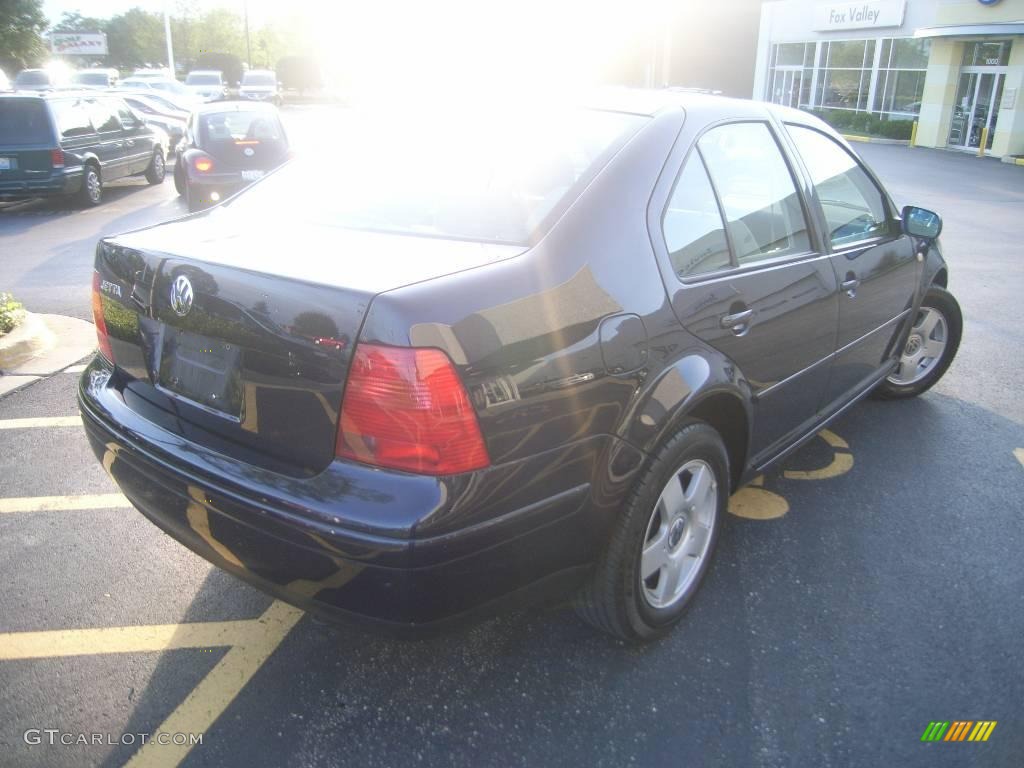 1999 Jetta GLS Sedan - Atlantic Blue Mica / Grey photo #5