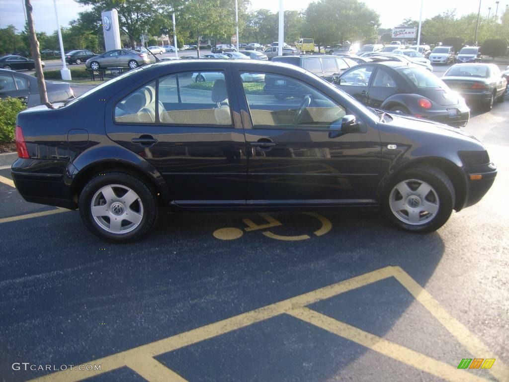 1999 Jetta GLS Sedan - Atlantic Blue Mica / Grey photo #6