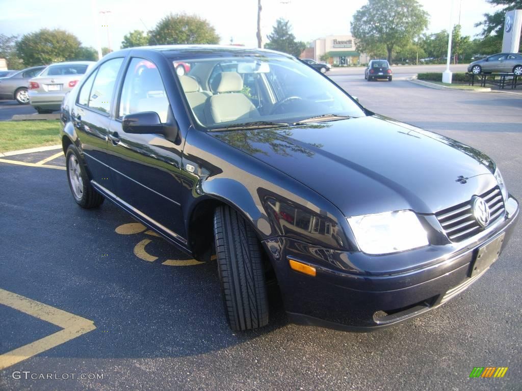 1999 Jetta GLS Sedan - Atlantic Blue Mica / Grey photo #8