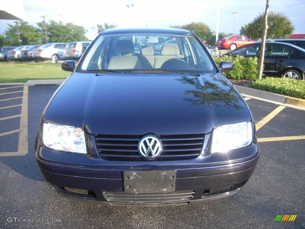 1999 Jetta GLS Sedan - Atlantic Blue Mica / Grey photo #9