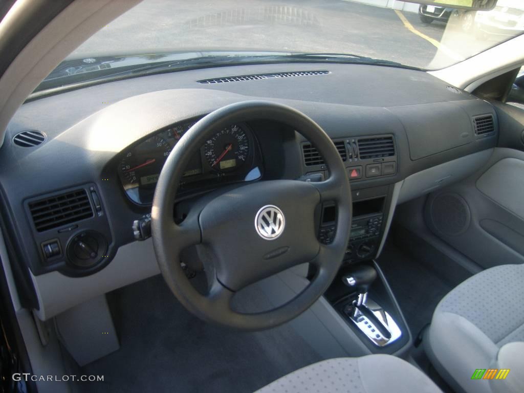 1999 Jetta GLS Sedan - Atlantic Blue Mica / Grey photo #11