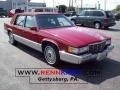 Red Pearl 1992 Cadillac DeVille Sedan