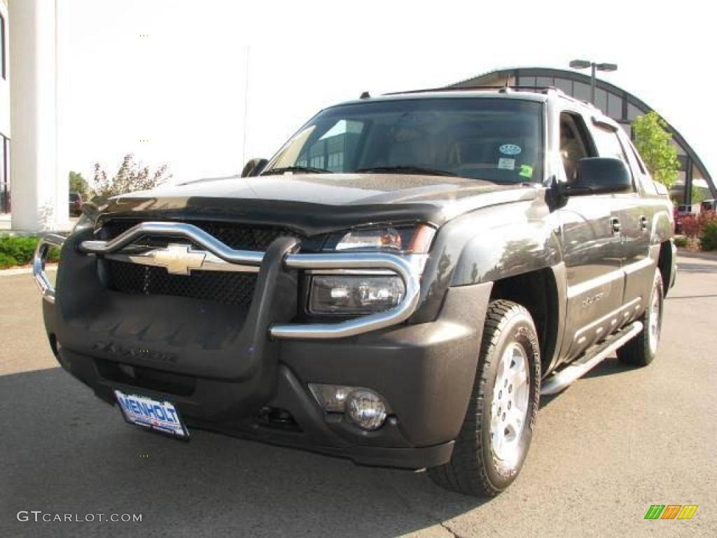 2005 Avalanche LT 4x4 - Dark Gray Metallic / Gray/Dark Charcoal photo #2