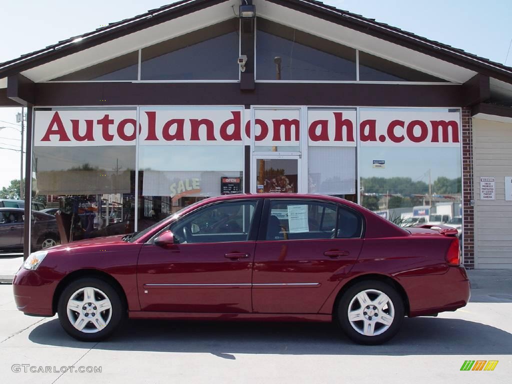 2006 Malibu LT Sedan - Sport Red Metallic / Ebony Black photo #1