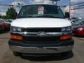 Summit White - Express EXT LS 3500 Passenger Van Photo No. 2