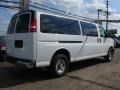 Summit White - Express EXT LS 3500 Passenger Van Photo No. 4