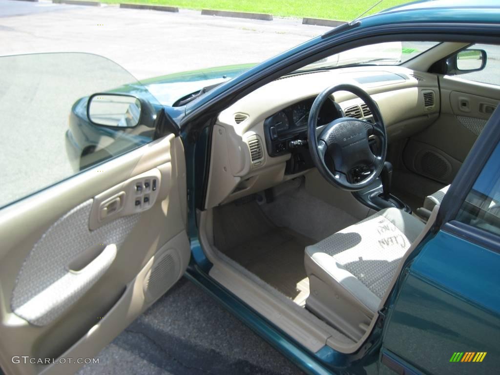 1997 Impreza L Wagon - Acadia Green Pearl Metallic / Beige photo #19