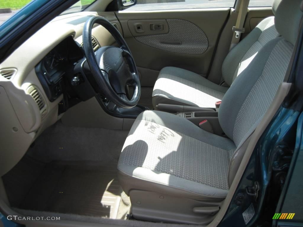 1997 Impreza L Wagon - Acadia Green Pearl Metallic / Beige photo #21