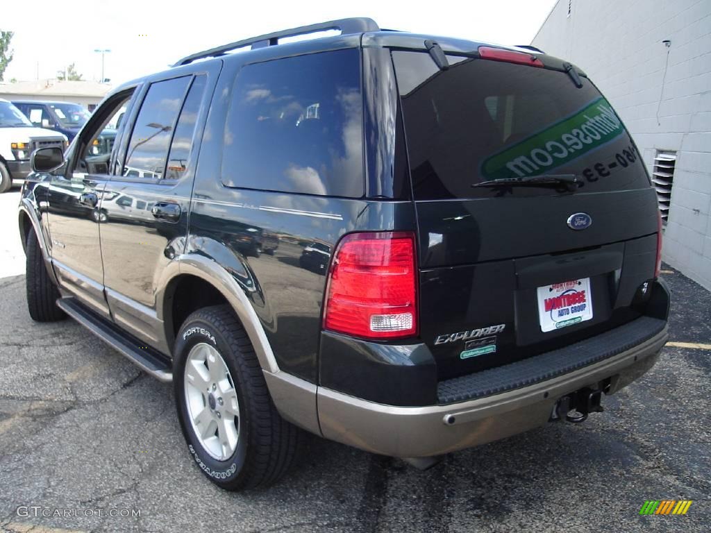 2004 Explorer Eddie Bauer 4x4 - Aspen Green Metallic / Medium Parchment photo #3