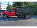 2005 Red Ford F350 Super Duty XL Regular Cab Chassis Stake Truck  photo #8
