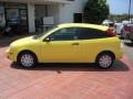 2005 Egg Yolk Yellow Ford Focus ZX3 S Coupe  photo #2