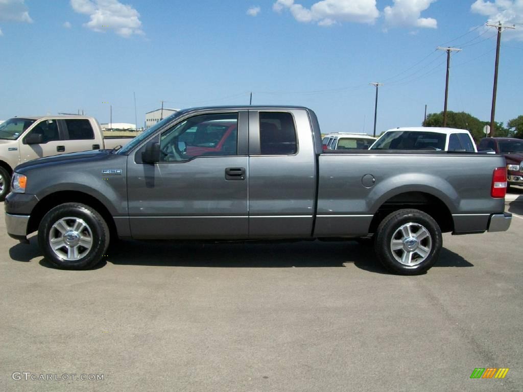 2006 F150 XLT SuperCab - Dark Shadow Grey Metallic / Medium/Dark Flint photo #2