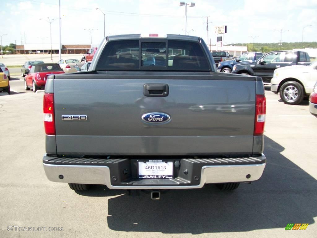 2006 F150 XLT SuperCab - Dark Shadow Grey Metallic / Medium/Dark Flint photo #5