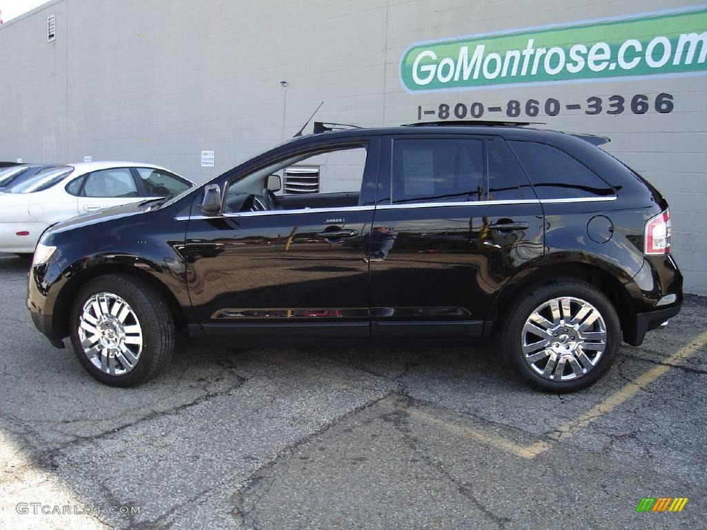 2008 Edge Limited AWD - Black / Charcoal photo #2