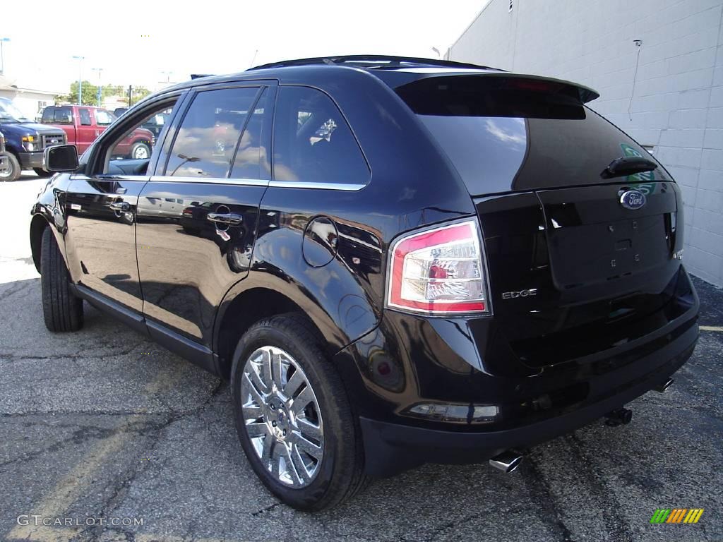 2008 Edge Limited AWD - Black / Charcoal photo #3