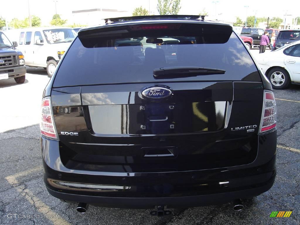 2008 Edge Limited AWD - Black / Charcoal photo #4