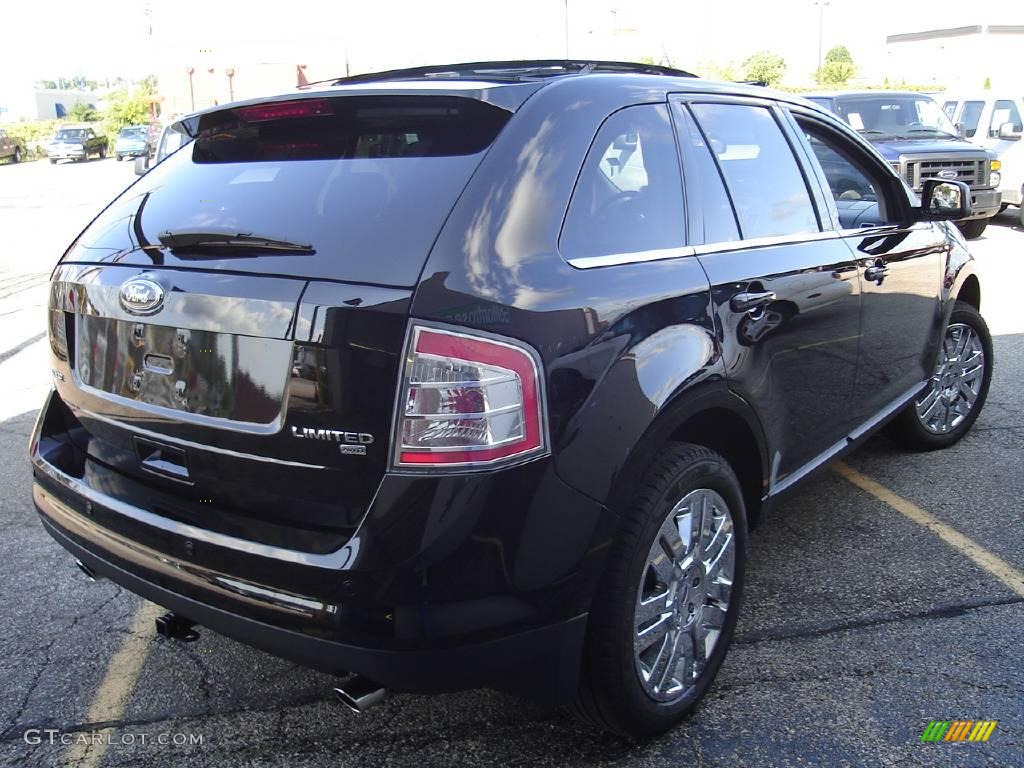 2008 Edge Limited AWD - Black / Charcoal photo #5