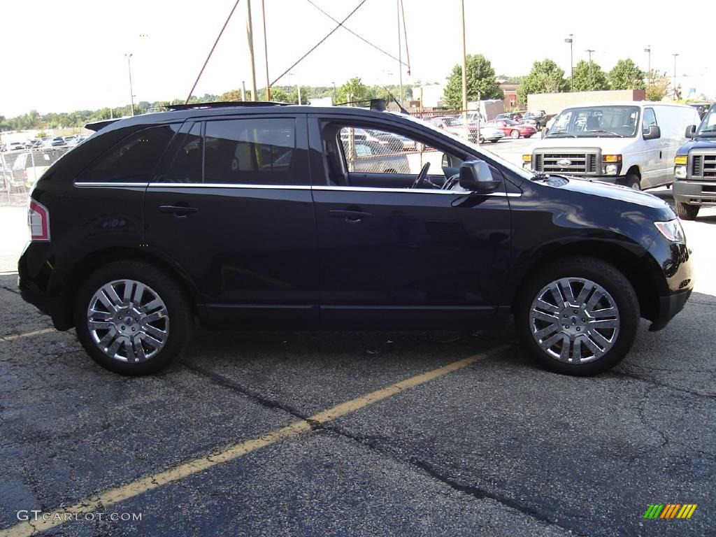 2008 Edge Limited AWD - Black / Charcoal photo #6