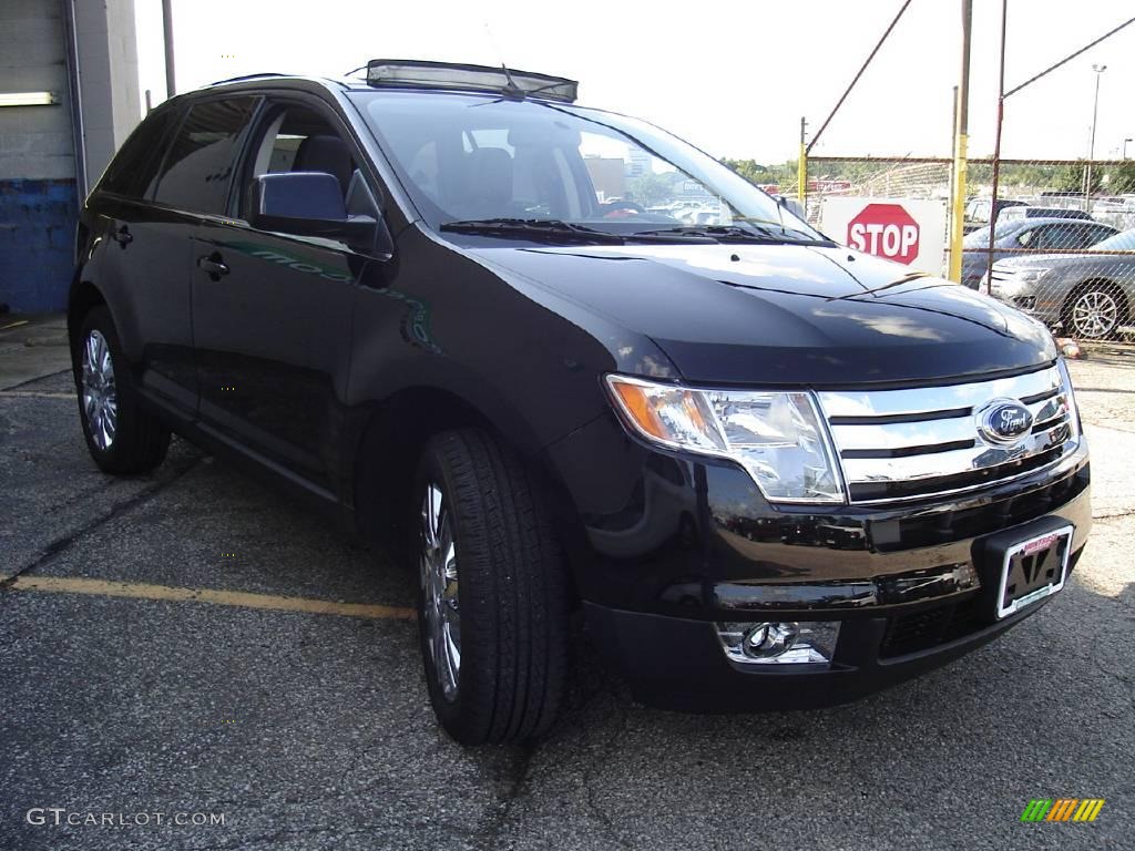 2008 Edge Limited AWD - Black / Charcoal photo #7