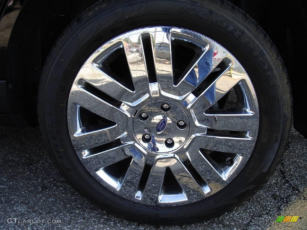 2008 Edge Limited AWD - Black / Charcoal photo #12