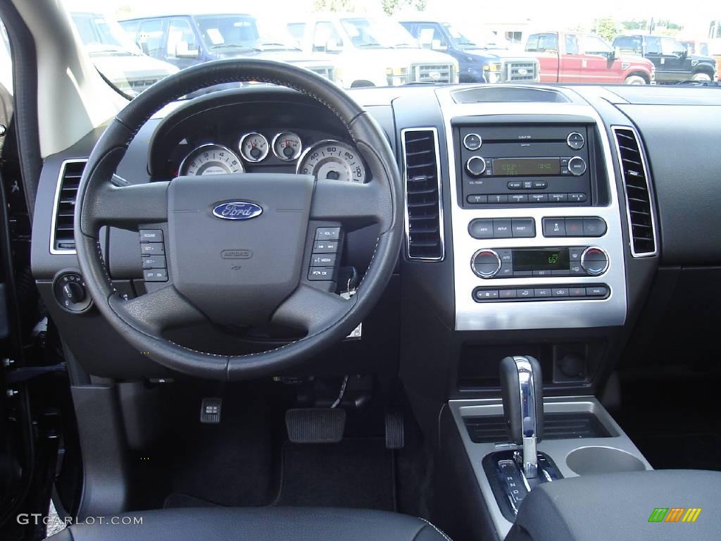 2008 Edge Limited AWD - Black / Charcoal photo #18