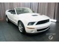 2009 Performance White Ford Mustang Shelby GT500 Convertible  photo #6