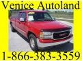2002 Fire Red GMC Sierra 1500 SLE Extended Cab  photo #1
