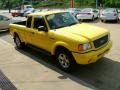 2003 Chrome Yellow Ford Ranger Edge SuperCab 4x4  photo #4