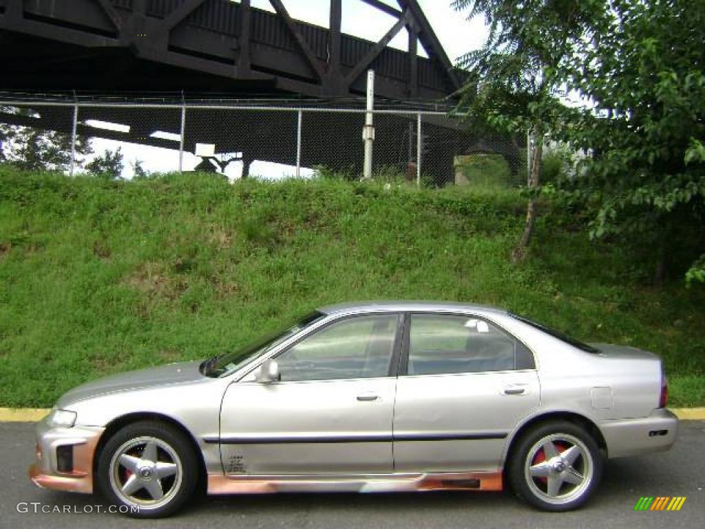 1997 Accord LX Sedan - Heather Mist Metallic / Ivory photo #4