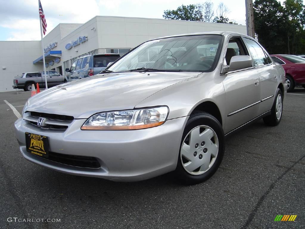 1999 Accord LX V6 Sedan - Heather Mist Metallic / Ivory photo #1