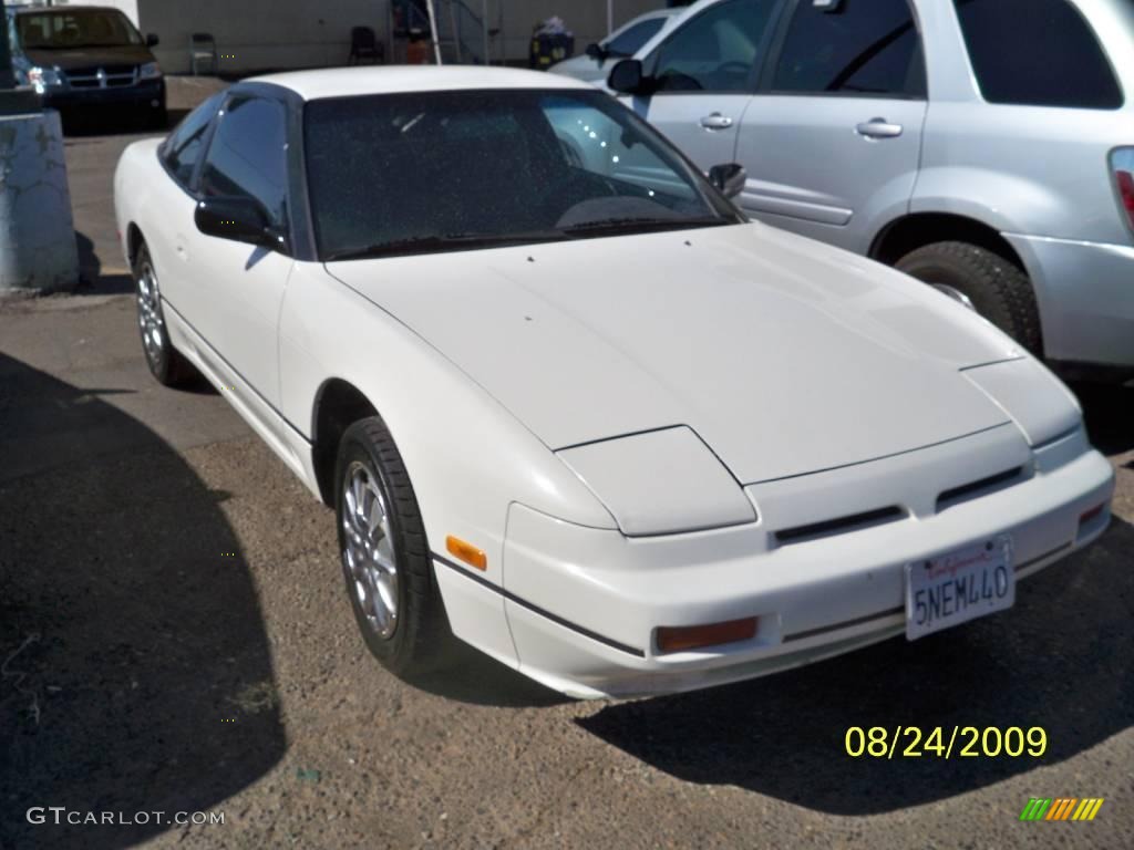 1989 240SX SE - Ivory White / Gray photo #2