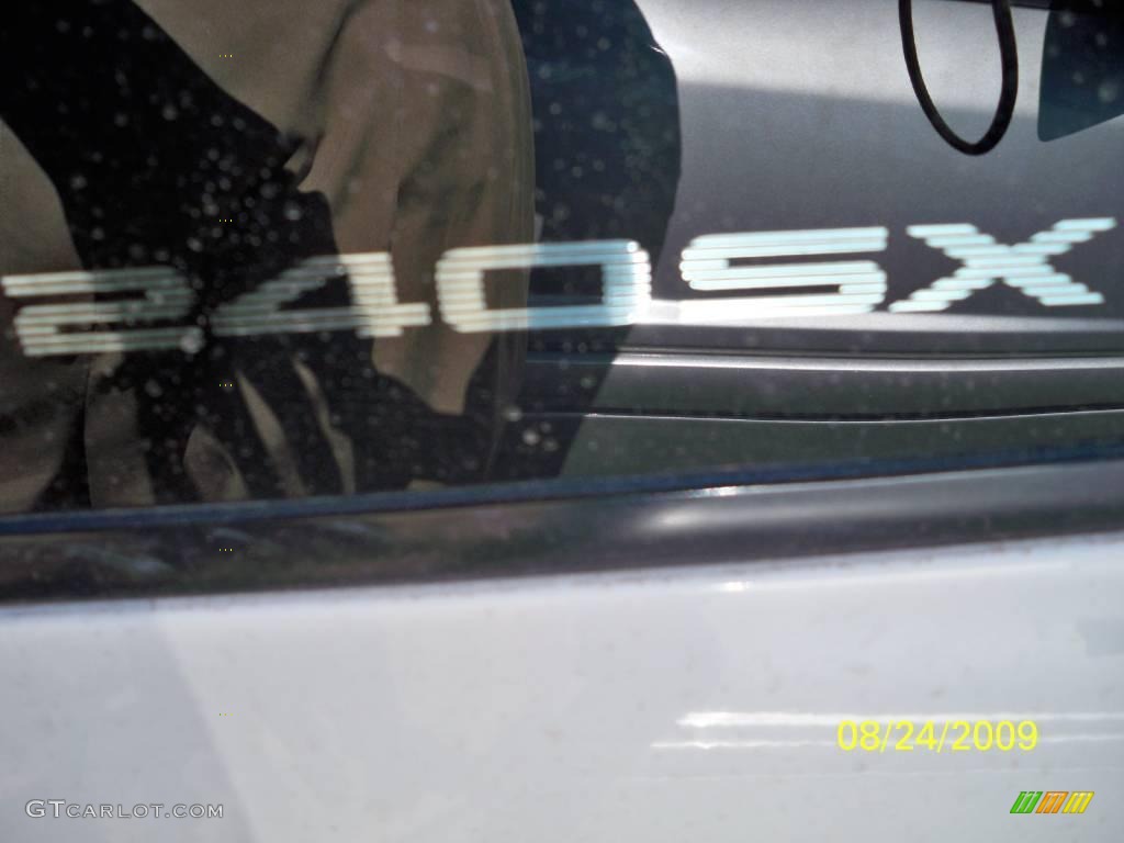1989 240SX SE - Ivory White / Gray photo #9