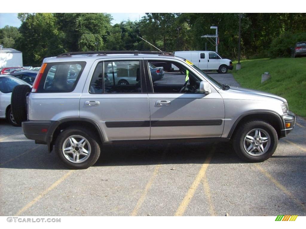 2001 CR-V EX 4WD - Satin Silver Metallic / Dark Gray photo #20