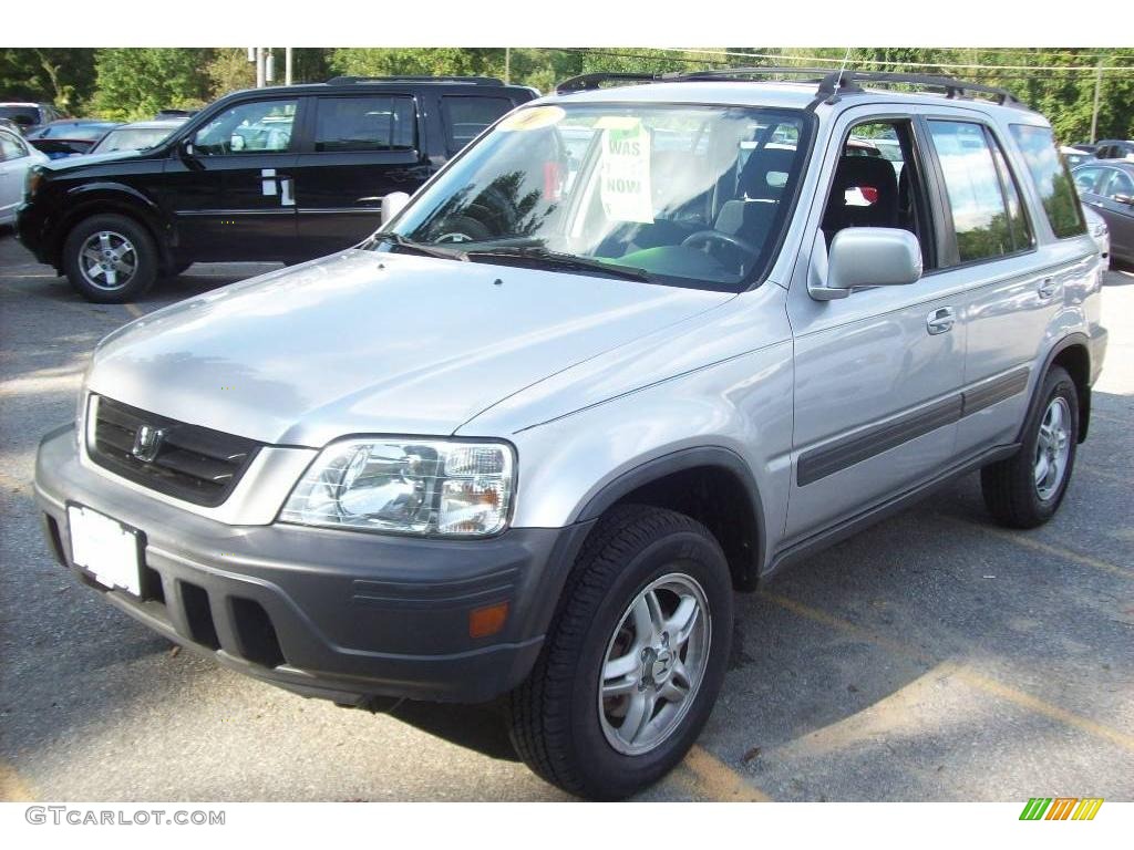 2001 CR-V EX 4WD - Satin Silver Metallic / Dark Gray photo #21