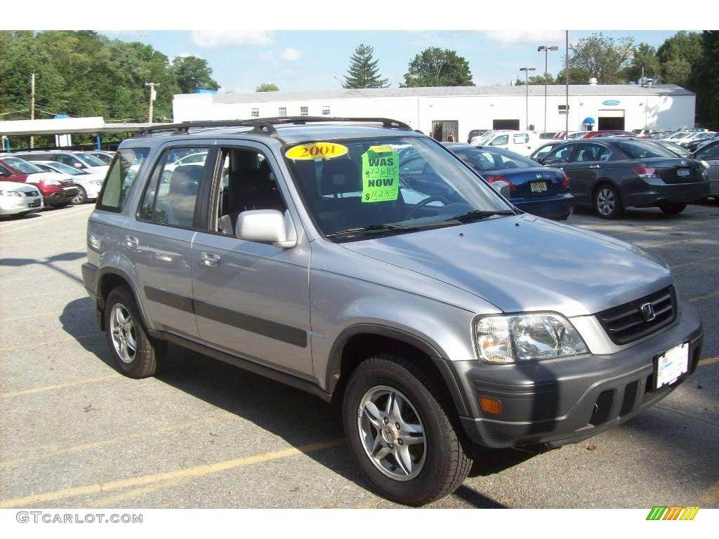 2001 CR-V EX 4WD - Satin Silver Metallic / Dark Gray photo #22