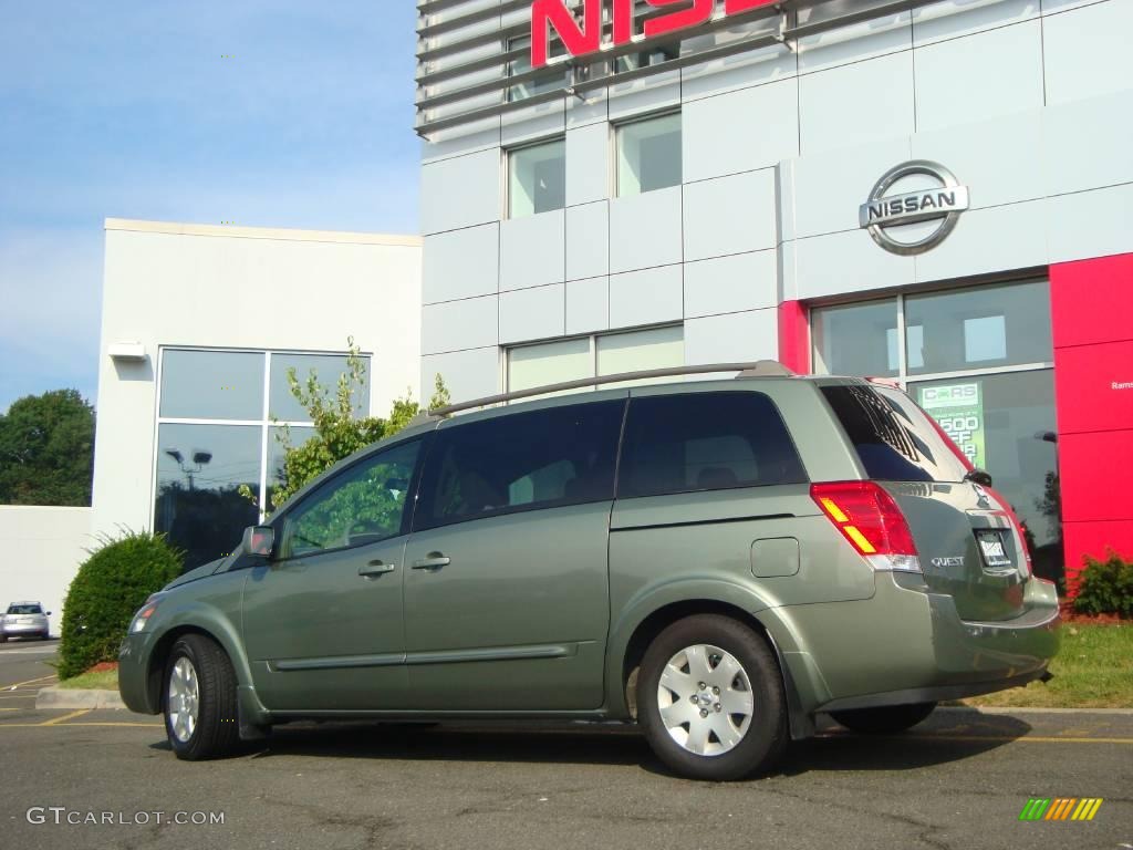 2005 Quest 3.5 S - Jade Green Metallic / Beige photo #7